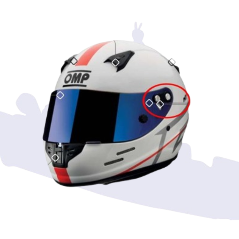 Tornillo para Desmontar Casco OMP GP8/KJ8 Series