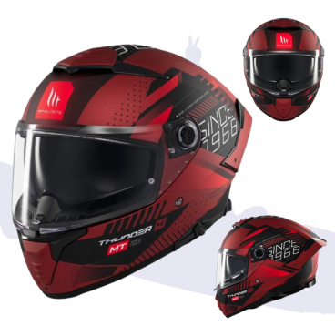 Casco MT Thunder 4 SV LUMINENCE D5 MATE