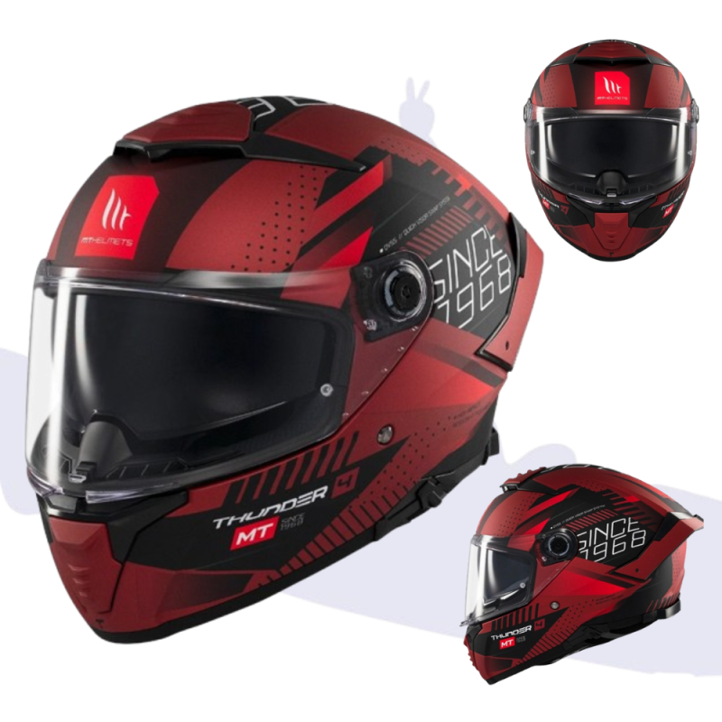 Casco MT Thunder 4 SV LUMINENCE D5 MATE Casco MT Thunder 4 SV LUMINENCE D5 MATE