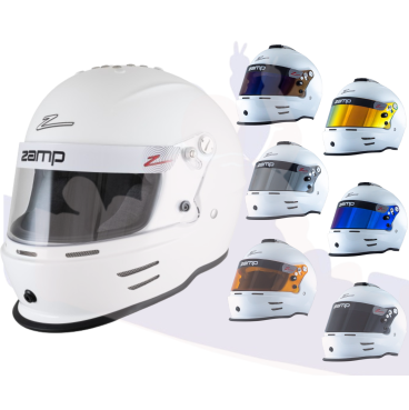 Casco Zamp RZ 42 CMR Youth Blanco