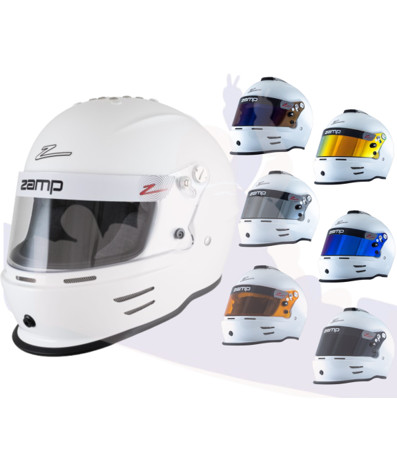 Casco Zamp RZ 42 CMR Youth Blanco