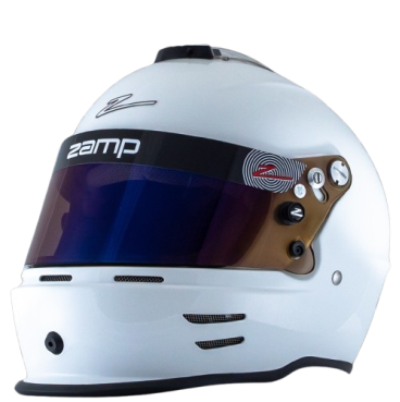 Casco Zamp RZ-42 CMR Youth Blanco para Karting | Team Martin Kart