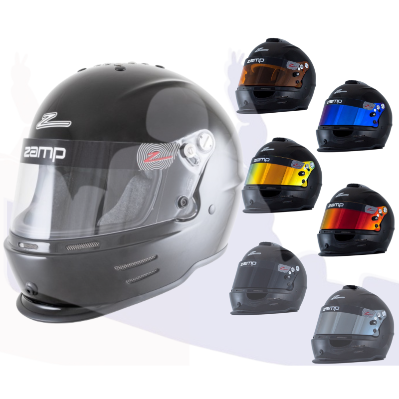 Casco Zamp RZ 42 CMR Youth Negro Casco Zamp RZ 42 CMR Youth Negro