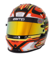 Casco Zamp RZ 42 CMR Youth Graphic Negro/Rojo Casco Zamp RZ 42 CMR Youth Graphic Negro/Rojo