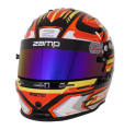 Casco Zamp RZ 42 CMR Youth Graphic Negro/Rojo Casco Zamp RZ 42 CMR Youth Graphic Negro/Rojo