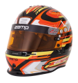 Casco Zamp RZ 42 CMR Youth Graphic Negro/Rojo Casco Zamp RZ 42 CMR Youth Graphic Negro/Rojo