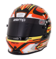 Casco Zamp RZ 42 CMR Youth Graphic Negro/Rojo Casco Zamp RZ 42 CMR Youth Graphic Negro/Rojo