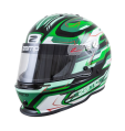 Casco Zamp RZ 42 CMR Youth Graphic Negro/Verde Casco Zamp RZ 42 CMR Youth Graphic Negro/Verde