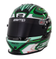 Casco Zamp RZ 42 CMR Youth Graphic Negro/Verde Casco Zamp RZ 42 CMR Youth Graphic Negro/Verde