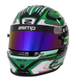 Casco Zamp RZ 42 CMR Youth Graphic Negro/Verde Casco Zamp RZ 42 CMR Youth Graphic Negro/Verde
