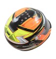 Casco Zamp RZ 42 CMR Youth Graphic Naranja/Amarillo Casco Zamp RZ 42 CMR Youth Graphic Naranja/Amarillo