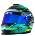 Casco Zamp RZ 42 CMR Youth Graphic Verde/Plata Casco Zamp RZ 42 CMR Youth Graphic Verde/Plata