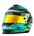 Casco Zamp RZ 42 CMR Youth Graphic Verde/Plata Casco Zamp RZ 42 CMR Youth Graphic Verde/Plata