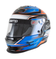 Casco Zamp RZ 42 CMR Youth Graphic Naranja/Azul Casco Zamp RZ 42 CMR Youth Graphic Naranja/Azul