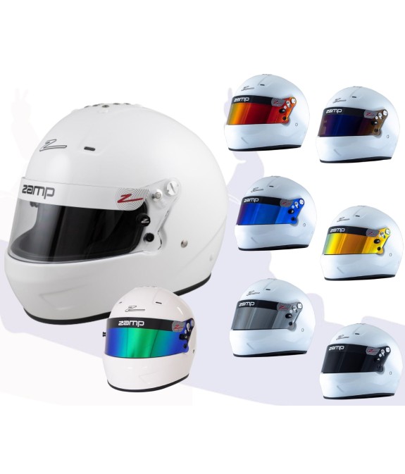 Casco Zamp RZ 56 SA2020 Blanco