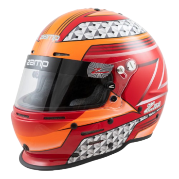 Casco Zamp RZ 62 SA2020 Rojo/Naranja
