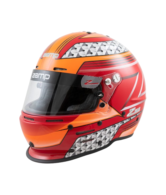Casco Zamp RZ 62 SA2020 Rojo/Naranja