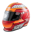 Casco Zamp RZ 62 SA2020 Rojo/Naranja
