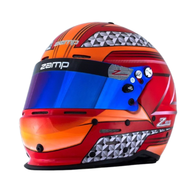 Casco Zamp RZ 62 SA2020 Rojo/Naranja | Compra en Team Martin Kart