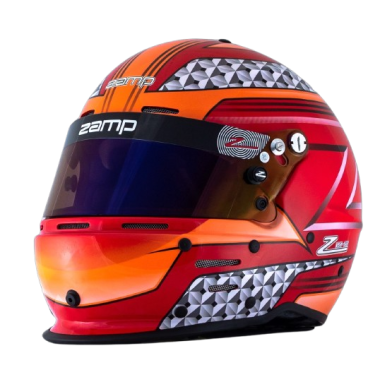 Casco Zamp RZ 62 SA2020 Rojo/Naranja | Compra en Team Martin Kart
