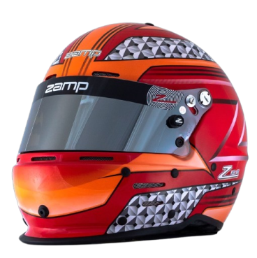 Casco Zamp RZ 62 SA2020 Rojo/Naranja | Compra en Team Martin Kart