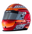 Casco Zamp RZ 62 SA2020 Rojo/Naranja