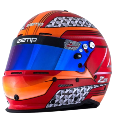 Casco Zamp RZ 62 SA2020 Rojo/Naranja | Compra en Team Martin Kart