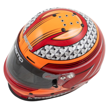 Casco Zamp RZ 62 SA2020 Rojo/Naranja | Compra en Team Martin Kart