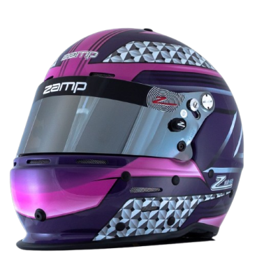 Casco Zamp RZ 62 SA2020 Rosa/Morado | Compra en Team Martin Kart
