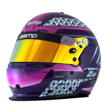 Casco Zamp RZ 62 SA2020 Rosa/Morado | Compra en Team Martin Kart