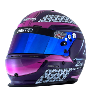 Casco Zamp RZ 62 SA2020 Rosa/Morado | Compra en Team Martin Kart