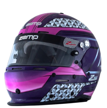 Casco Zamp RZ 62 SA2020 Rosa/Morado | Compra en Team Martin Kart