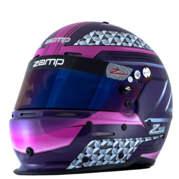 Casco Zamp RZ 62 SA2020 Rosa/Morado | Compra en Team Martin Kart