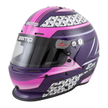 Casco Zamp RZ 62 SA2020 Rosa/Morado