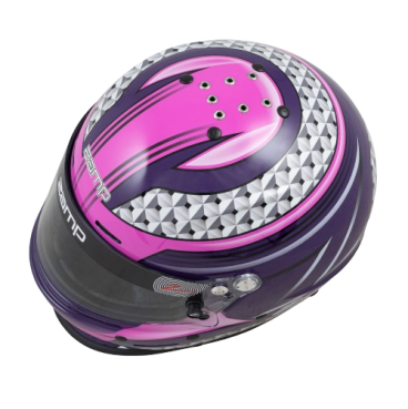 Casco Zamp RZ 62 SA2020 Rosa/Morado | Compra en Team Martin Kart