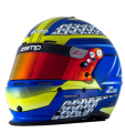 Casco Zamp RZ 62 SA2020 Azul/Verde