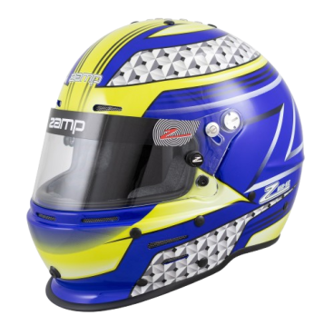 Casco Zamp RZ 62 SA2020 Azul/Verde