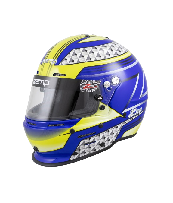Casco Zamp RZ 62 SA2020 Azul/Verde