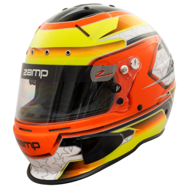 Casco Zamp RZ 70E SA2020 Switch Naranja/Amarillo