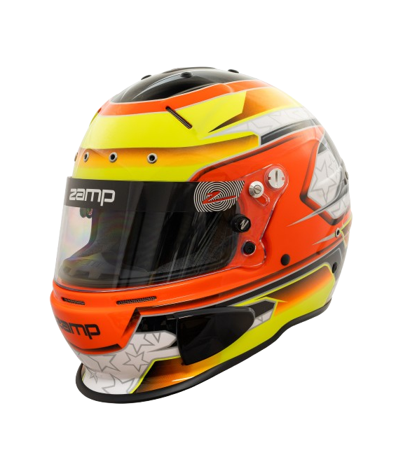 Casco Zamp RZ 70E SA2020 Switch Naranja/Amarillo