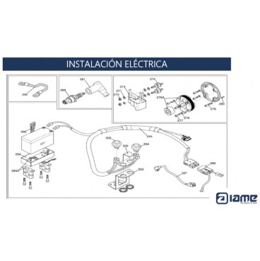 Pulsador Arranque IAME X30 Nº304