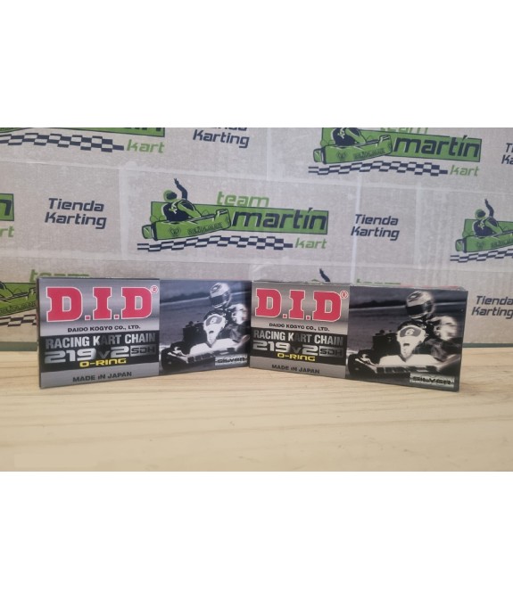 Cadena DID SDH S&B 219 con Junta Tórica – Rendimiento y durabilidad para karting de competición