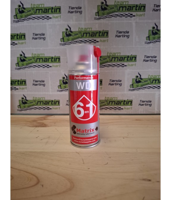 Spray Lubricante Matrix Performance WD | Lubricante Profesional | Team Martin Kart