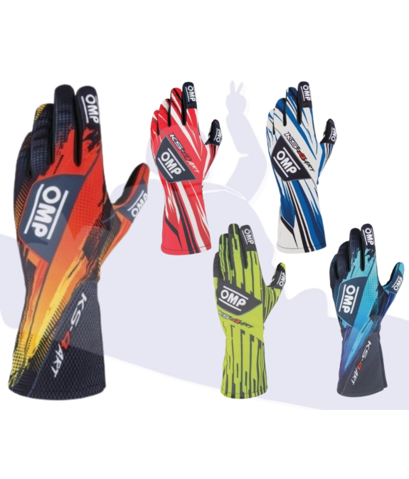 Guantes OMP KS-4 ART | Guantes Karting | Team Martin Kart