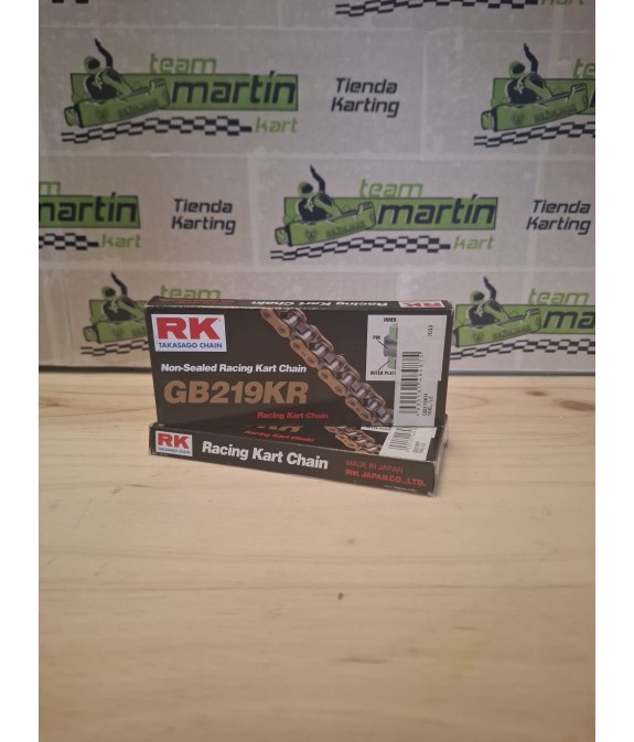 Cadena RK GB219KR | Transmisión Karting Resistente | Team Martin Kart