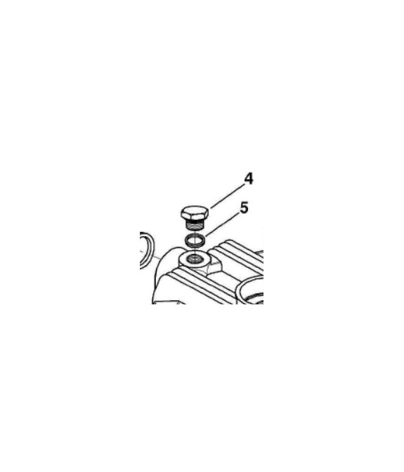 Tapón Sonda Agua IAME Nº4 | Repuesto Motor Kart | Team Martin Kart