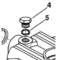 Tapón Sonda Agua IAME Nº4 Tapón Sonda Agua IAME Nº4