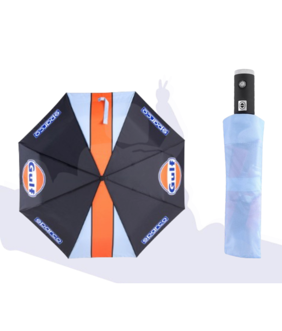 Paraguas Gulf Sparco Oficial | Accesorios Motorsport | Team Martín Kart