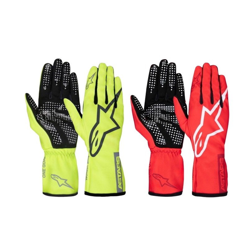 Guantes Alpinestars Tech 1-K Race V2 Niño Pure (2025)