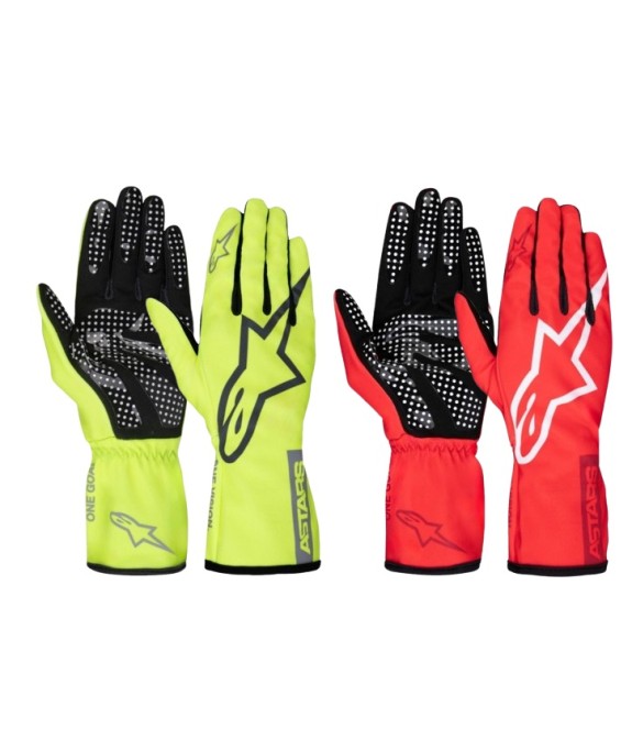 Guantes Alpinestars Tech 1-K Race V2 Niño Pure (2025)